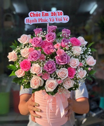 Dịch Vụ Hoa Tươi HCM - Mẫu Hoa HSG2256 - My Girl